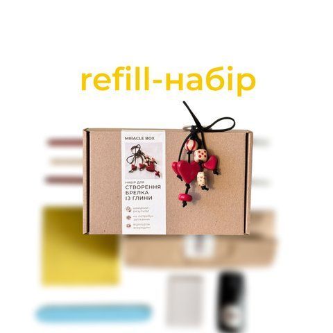 Refill-набір для ліпки брелока фото