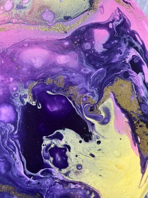 Набір fluid art box в кольорі Violet Sunset Violet Sunset - квадрат 30см фото